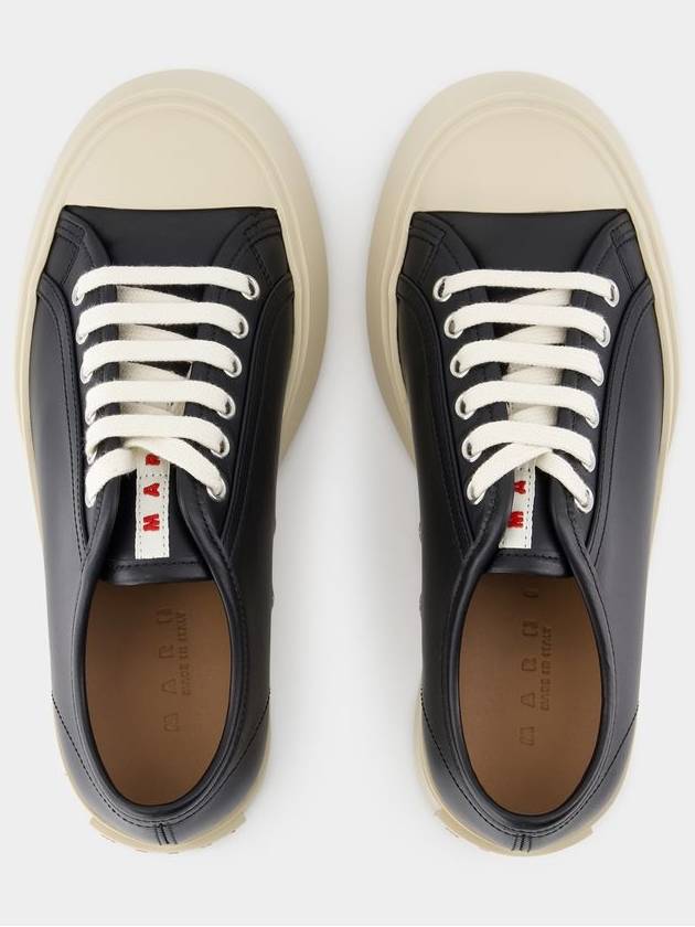 Pablo Lace-Up Low Top Sneakers Black - MARNI - BALAAN 5