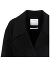 23FW VELENO Belted Wool Coat Black 2320160439 013 - MAX MARA - BALAAN 4