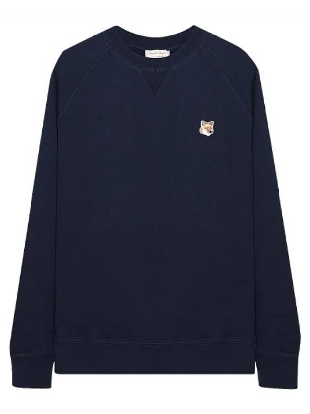 Fox Head Patch Classic Sweatshirt Navy - MAISON KITSUNE - BALAAN 2