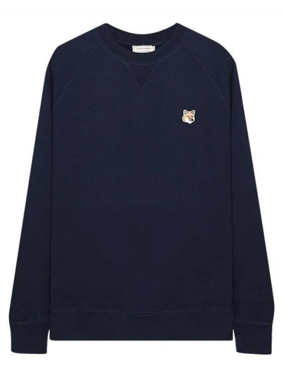 Fox Head Patch Classic Sweatshirt Navy - MAISON KITSUNE - BALAAN 2