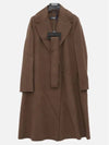 Pauli belted wool women s coat 90160329 000 003 - MAX MARA - BALAAN 1