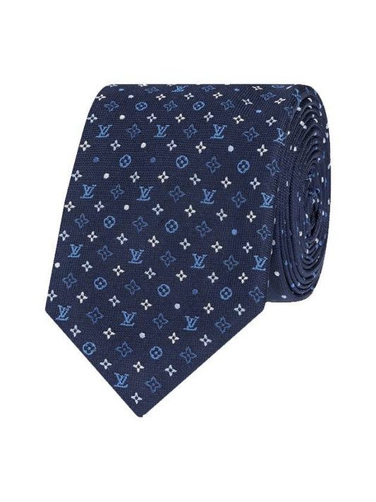 Men s Monogram Gradient Dot Tie Navy - LOUIS VUITTON - BALAAN 1