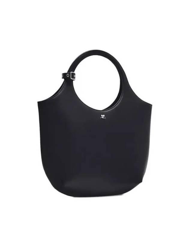 Holy Leather Tote Bag Black - COURREGES - BALAAN 4