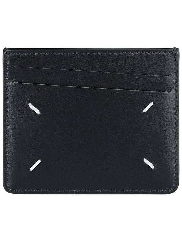 Stitch Diagonal Card Wallet Black - MAISON MARGIELA - BALAAN 4