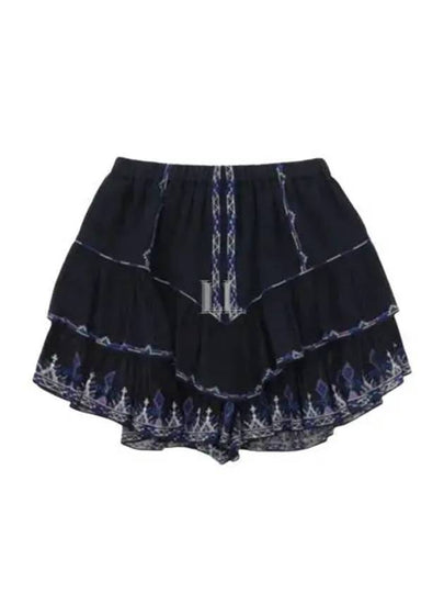 Jocadia Cotton Shorts Black - ISABEL MARANT - BALAAN 2