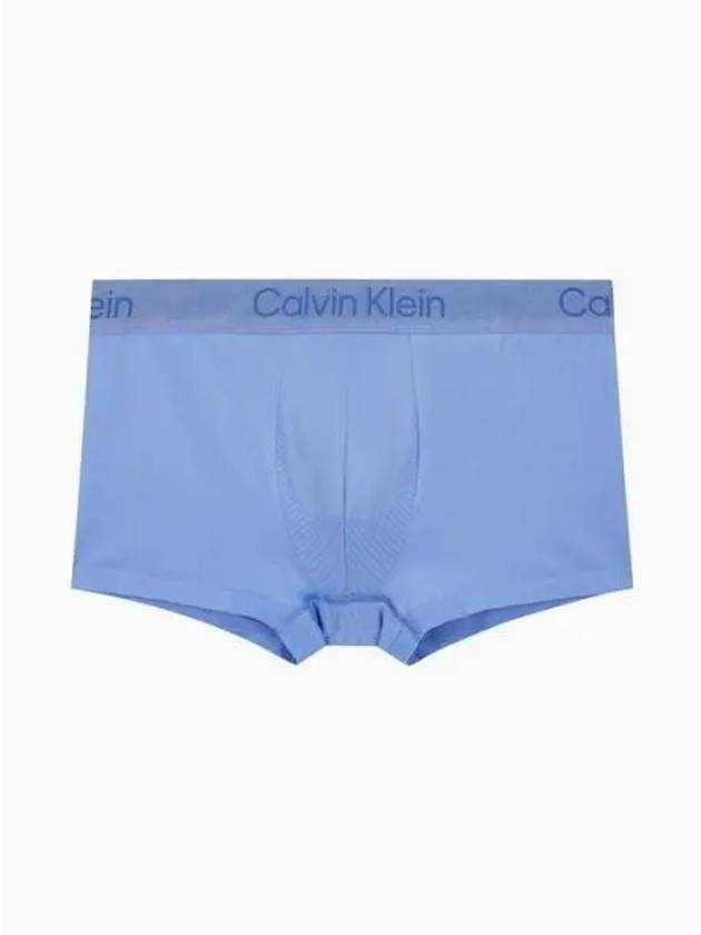 Micro Pro Fit Low Rise Trunk Briefs Blue - CALVIN KLEIN - BALAAN 2