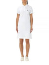 Women's Pony Logo Midi Dress White - POLO RALPH LAUREN - BALAAN 2