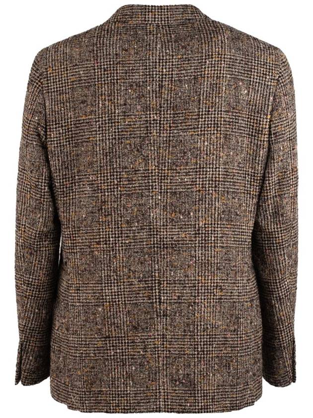 Etro Wool Jacket With Check Workmanship - ETRO - BALAAN 2