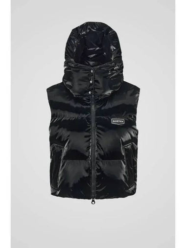 Vindemiatrix Black Women s Down Vest - DUVETICA - BALAAN 1