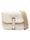 Buckle Leather Cross Bag Beige - GOLDEN GOOSE - BALAAN 1