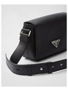 Saffiano Leather Shoulder Bag Black - PRADA - BALAAN 6