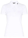 Women's Tour Tech Golf Polo White - J.LINDEBERG - BALAAN 2