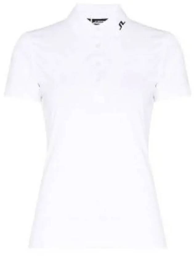 Women's Tour Tech Golf Polo White - J.LINDEBERG - BALAAN 2