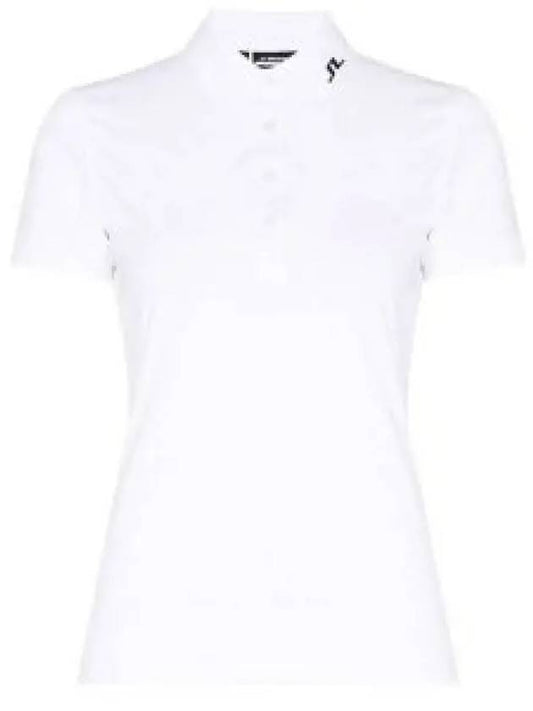 Women's Tour Tech Golf Polo White - J.LINDEBERG - BALAAN 2