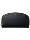 Demi Rune Gold Logo Zipper Long Wallet Black - A.P.C. - BALAAN 4