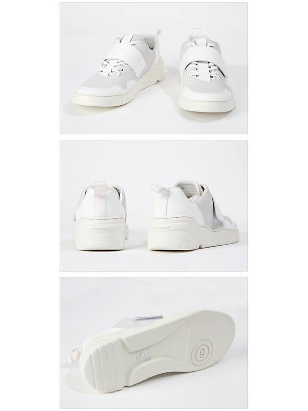 Velcro Low Top Sneakers White - DIOR - BALAAN 5