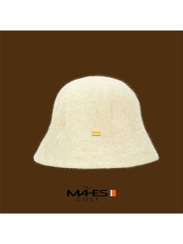 Logo Bucket Hat Beige Orange Label Angora Bucket Hat EC00730 - MAHES - BALAAN 3