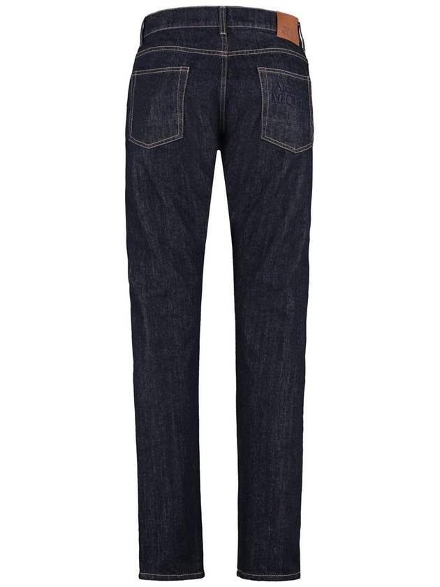 Denim Straight Jeans Blue - ALEXANDER MCQUEEN - BALAAN 3