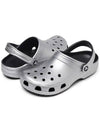 Classic Clog Sandals Silver - CROCS - BALAAN 6