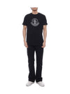 Logo Motif Short Sleeve T-Shirt Black - MONCLER - BALAAN 4