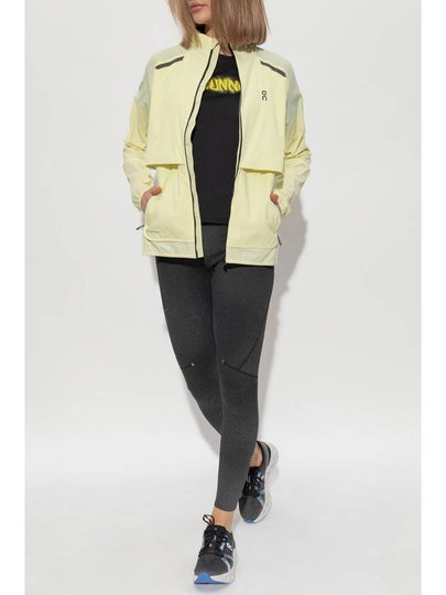 On Running Jacket With Logo, Women's, Yellow - ON RUNNING - BALAAN 2