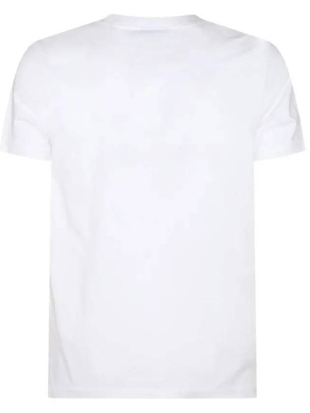 Domino Print Cotton Short Sleeve T-Shirt White - PAUL SMITH - BALAAN 3