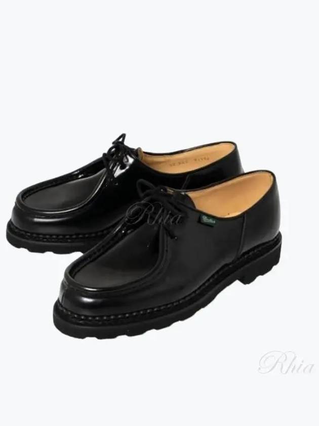 Michael Gloss Leather Derby Black - PARABOOT - BALAAN 2