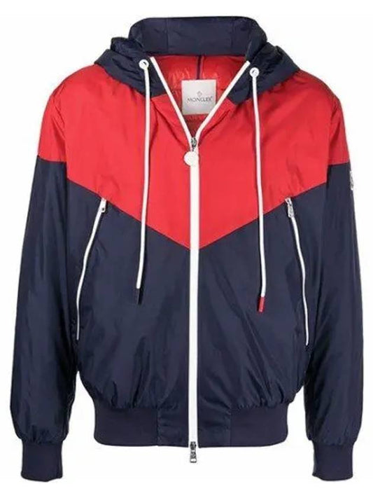 Men's Bukret Windbreaker Dark Blue - MONCLER - BALAAN 2