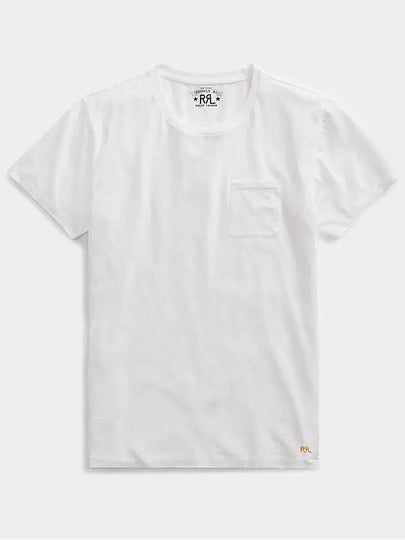 20/1 Jersey Pocket Short Sleeve T-Shirt White - CP COMPANY - BALAAN 2