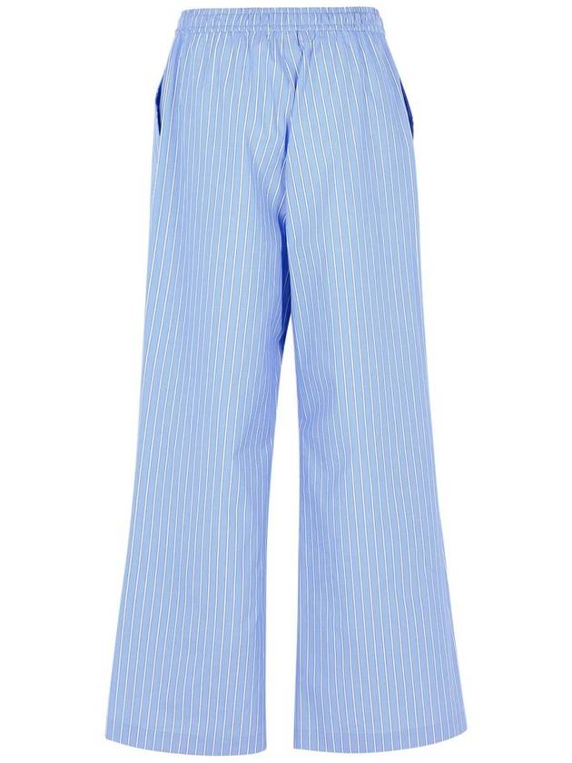 Marni Light Blue Cotton Trousers - MARNI - BALAAN 3