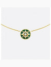 rose de vain diamond necklace green - DIOR - BALAAN 2