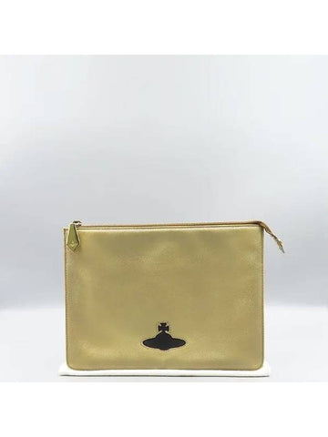 gold clutch bag - VIVIENNE WESTWOOD - BALAAN 1