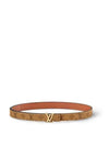 LV Iconic 20MM Reversible Leather Belt Brown - LOUIS VUITTON - BALAAN 2