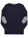 0844 NAVY ECRU long sleeve t shirt - SAINT JAMES - BALAAN 1