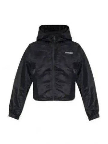 24 Good Health Nylon Windbreaker BlackWhite JA017S405GB Jacket 1342524 - SPORTY & RICH - BALAAN 1