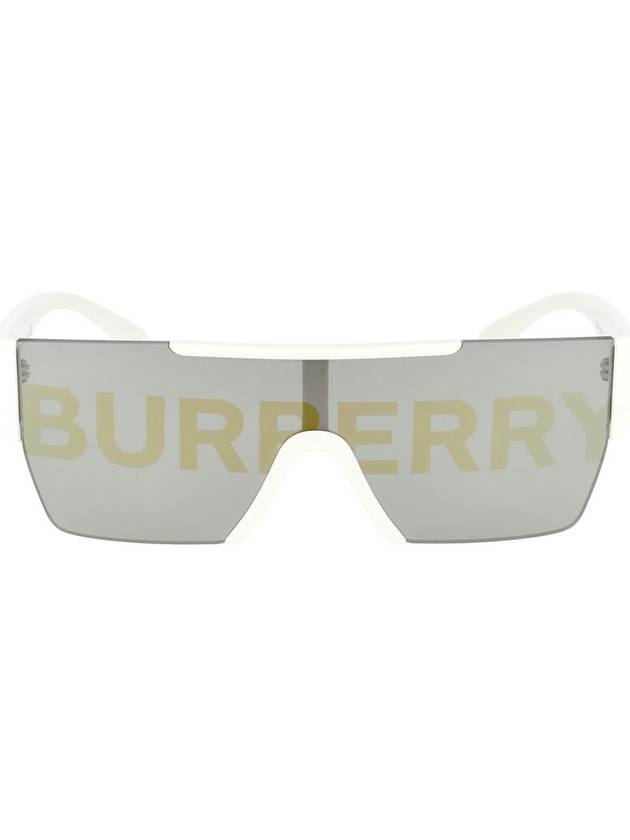 Eyewear Plastic Logo Goggles Sunglasses White - BURBERRY - BALAAN 2