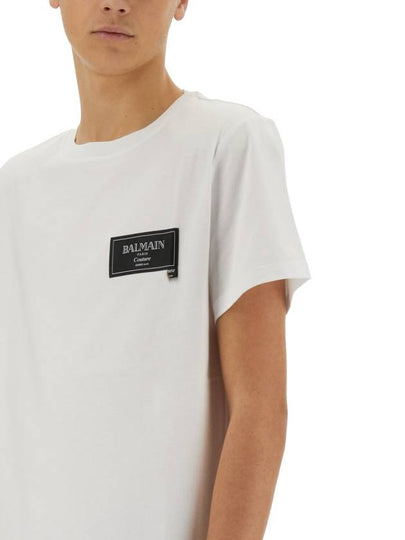 T-SHIRT WITH LOGO - BALMAIN - BALAAN 2