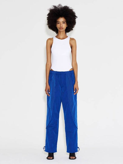 Unisex Color Mix Piping Wide Pants Blue - NUAKLE - BALAAN 2