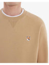 Fox Head Patch Classic Sweatshirt Beige - MAISON KITSUNE - BALAAN 3