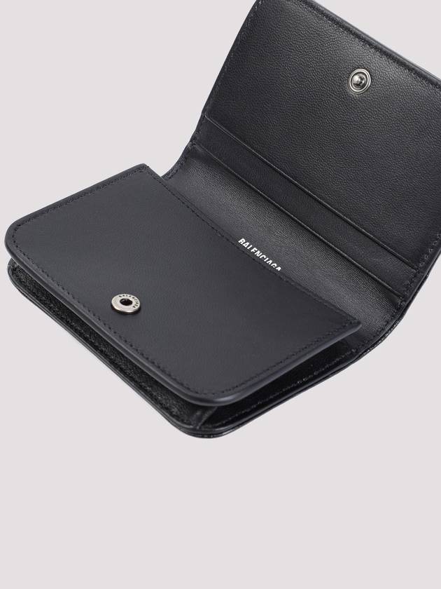 BB Logo Business Card Wallet Black - BALENCIAGA - BALAAN 5