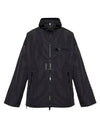 W-Henness Piped Oval D Logo Nylon Winderbreaker Black - DIESEL - BALAAN 2