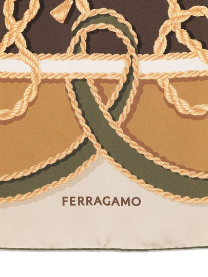 Ferragamo Scarfs Green - SALVATORE FERRAGAMO - BALAAN 2