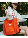 _ TRAVEL ECO SHOULDER BAG ORANGE - THE GREEN LAB - BALAAN 2