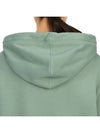 Women's Genius Motif Hoodie Light Green - MONCLER - BALAAN 8