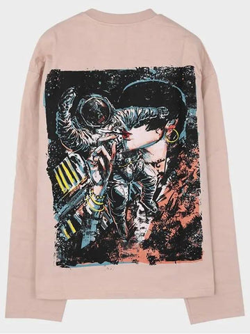 Astro back printing overfit sleeve sweatshirt NMS19225 113 - IH NOM UH NIT - BALAAN 1