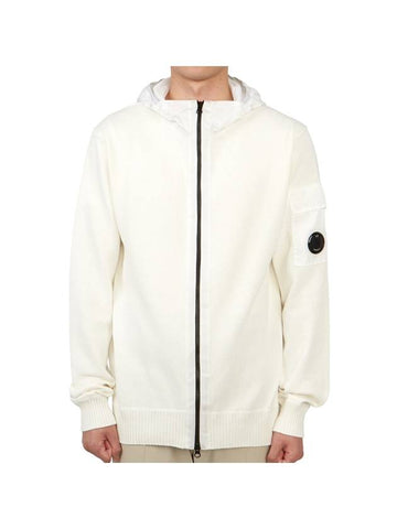 Men's Hooded Zip-up 14CMKN185A 005367M 103 - CP COMPANY - BALAAN 1