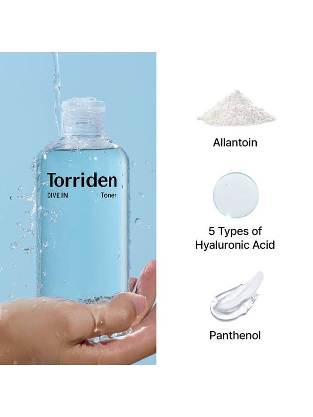 [Torriden] *renewal* DIVE-IN Low Molecular Hyaluronic Acid Toner 300ml - TORRIDEN - BALAAN 3