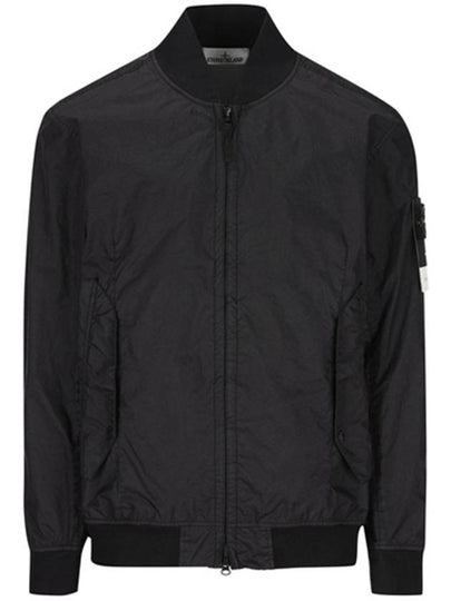 Membrana 3L TC Bomber Jacket Black - STONE ISLAND - BALAAN 2