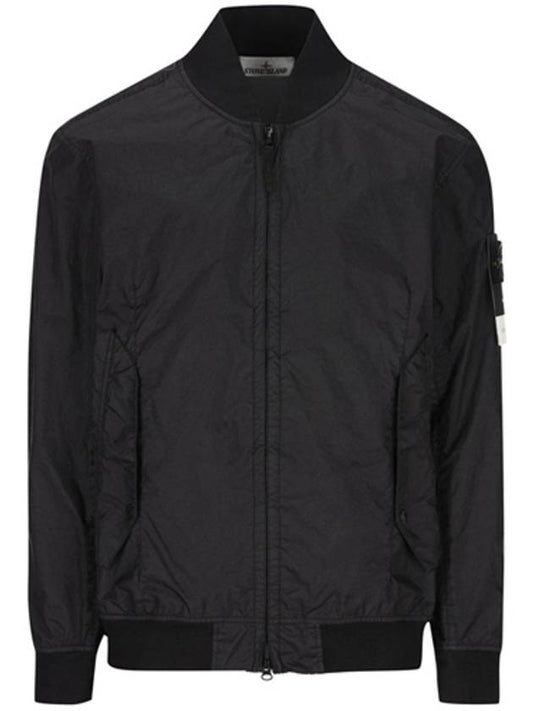 Membrana 3L TC Bomber Jacket Black - STONE ISLAND - BALAAN 2