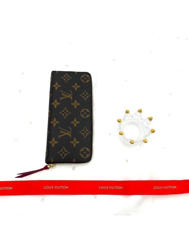 Clemence Wallet Monogram Fuchsia - LOUIS VUITTON - BALAAN 4